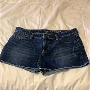 Gap denim shorts.